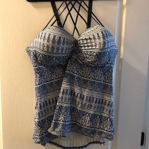NWT Tankini swim top.  Size 3X